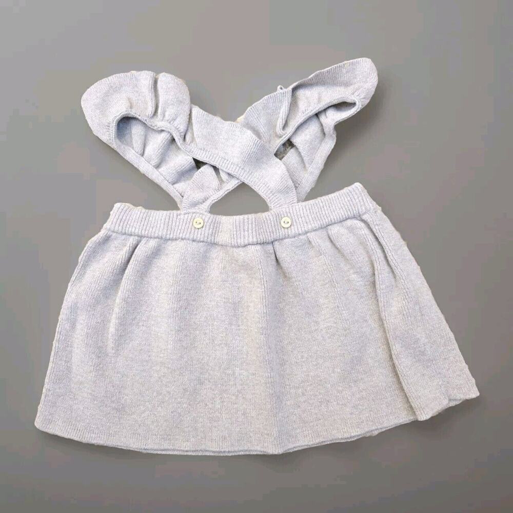 H & M Knit Skirt Beige Size 0- 1months Organic Cotton
